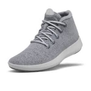 Allbirds Mizzle Merino Wool Runner-Up Ankle Sneaker Lace Light-Gray SZ 8 NWT
